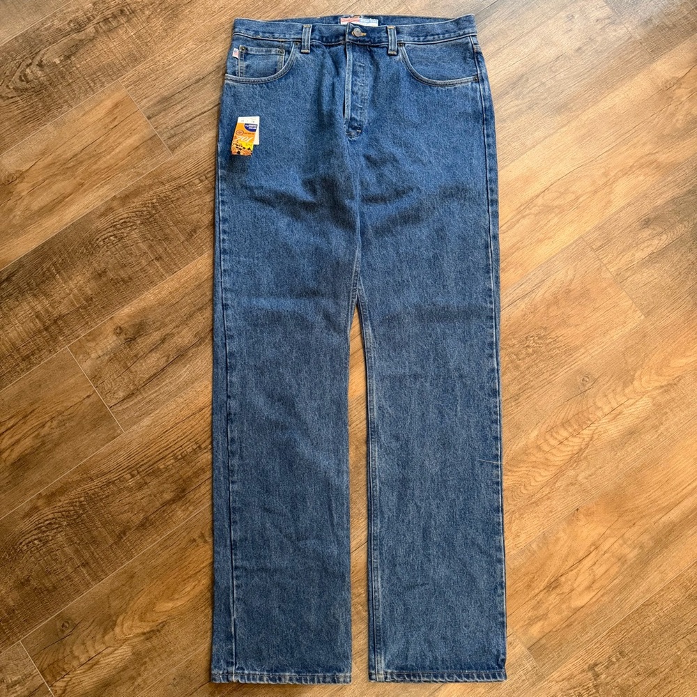 NEW Denim Express 701 Men's 36x36 Straight Blue Jeans Original USA Made‎ Classic
